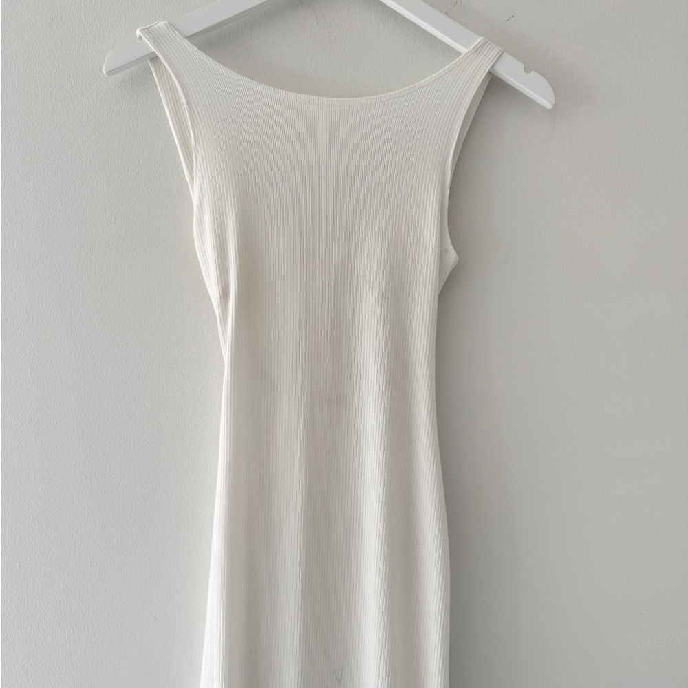 LSPACE Nico White Knit Midi Dress XS - Picture 11 of 12